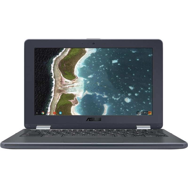Asus Chromebook C213SA-YS02 11.6" 4GB 32GB eMMC Celeron® N3350 1.1GHz ChromeOS, Gray (Certified Refurbished)