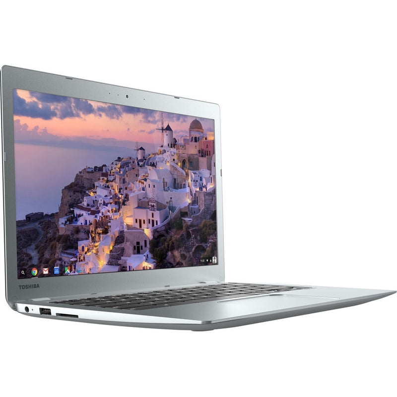 Toshiba Chromebook 2 CB35-C3300 13.3" 4GB 16GB eMMC Celeron® 3215U 1.7GHz ChromeOS, Silver (Certified Refurbished)