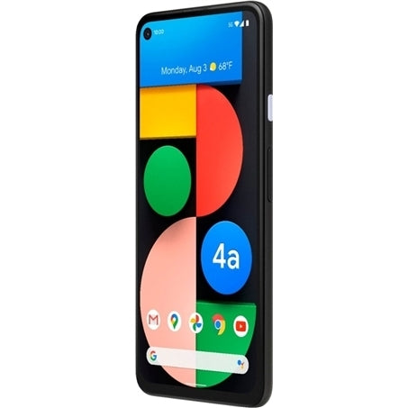 Google Pixel 4a 128GB 6.2" 5G GSM Unlocked, Just Black (Certified Refurbished)