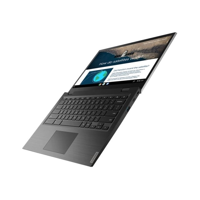 Lenovo Chromebook 14e 14" Touch 8GB 32GB eMMC AMD A6-9220C 1.8GHz ChromeOS, Mineral Grey (Certified Refurbished)