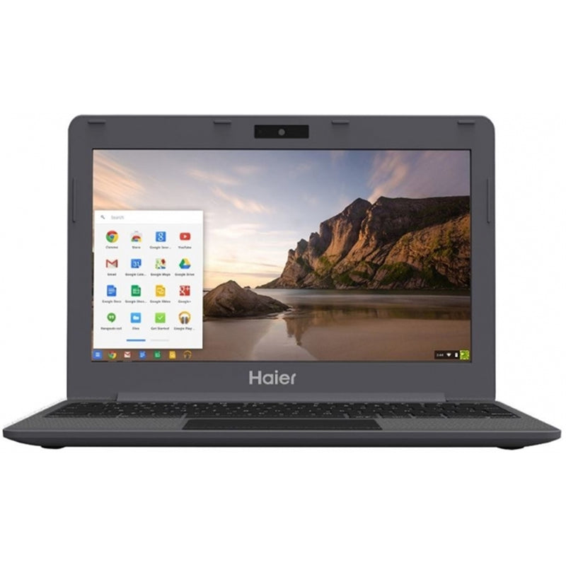 Haier Chromebook 11 11.6" 2GB 16GB eMMC ARM Cortex A17 1.8GHz ChromeOS, Black (Refurbished)