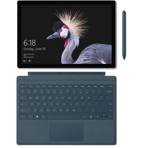 Microsoft Surface Pro 5 12.3" Tablet 128GB WiFi Core™ i5-7300U 2.6GHz, Platinum (Certified Refurbished)