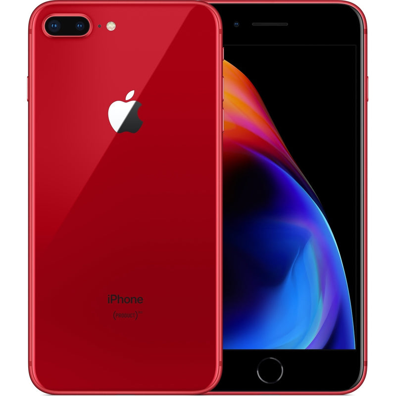Apple iPhone 8 Plus 64GB 5.5" 4G LTE Verizon Unlocked, Red (Certified Refurbished)
