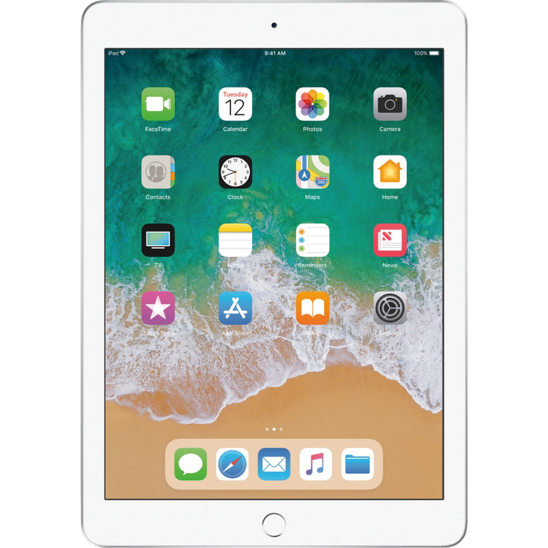 Apple iPad Gen 5 MP2G2LL/A 9.7" Tablet 32GB WiFi, Silver (Certified Refurbished)