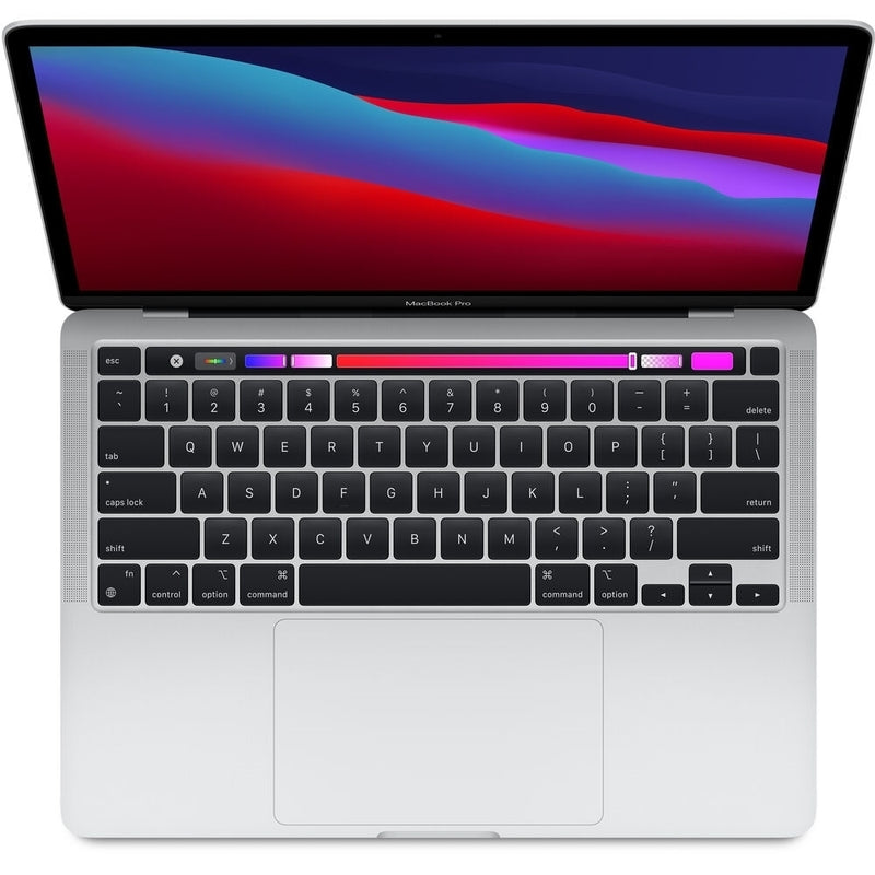Apple MacBook Pro MYDA2LL/A 13.3" 8GB 256GB SSD Apple M1 3.2GHz macOS, Silver (Refurbished)