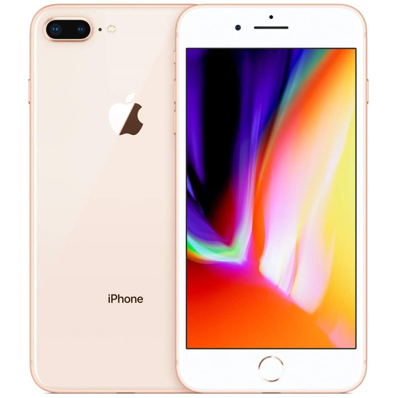 Apple iPhone 8 Plus 64GB 5.5" 4G LTE AT&T Only, Gold (Refurbished)