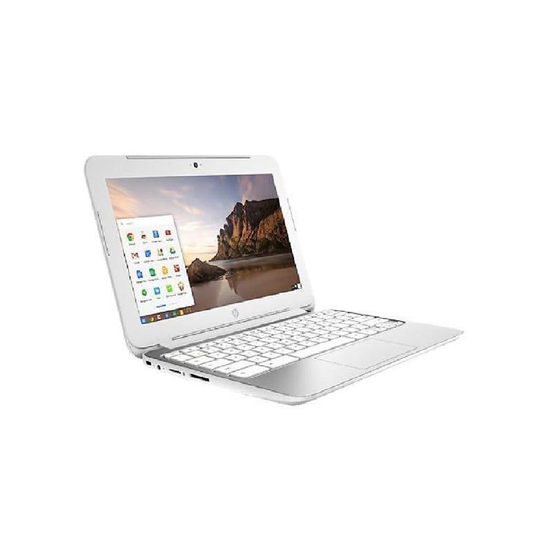HP Chromebook 11-2110nr 11.6" 2GB 16GB eMMC Celeron® N2830 2.16GHz ChromeOS, White (Refurbished)