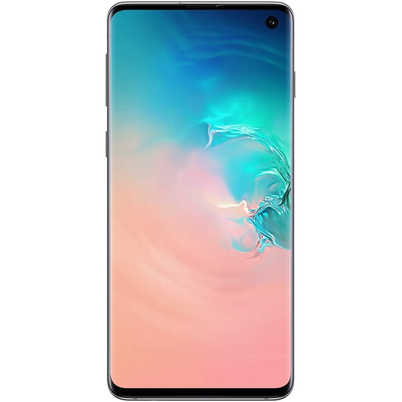 Samsung Galaxy S10 128GB 6.1" 4G LTE Verizon Unlocked, Prism White (Refurbished)