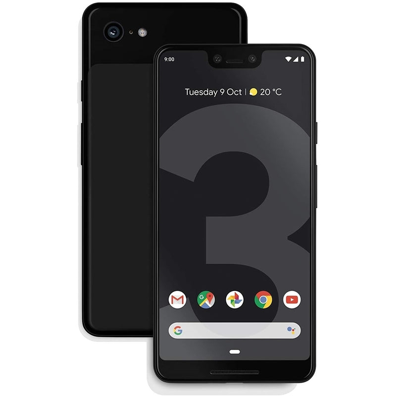 Google Pixel 3 XL 64GB 6.3" 4G LTE Verizon Unlocked, Just Black (Certified Refurbished)