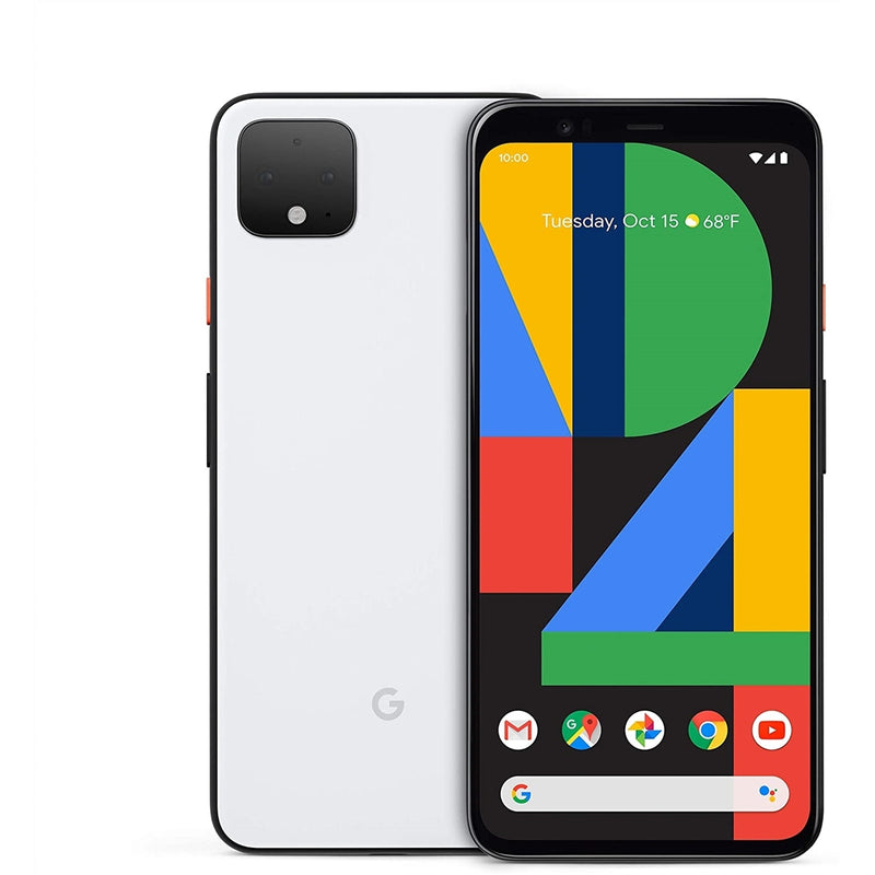 Google Pixel 4 XL 64GB 6.3" 4G LTE Verizon Unlocked, Clearly White (Refurbished)