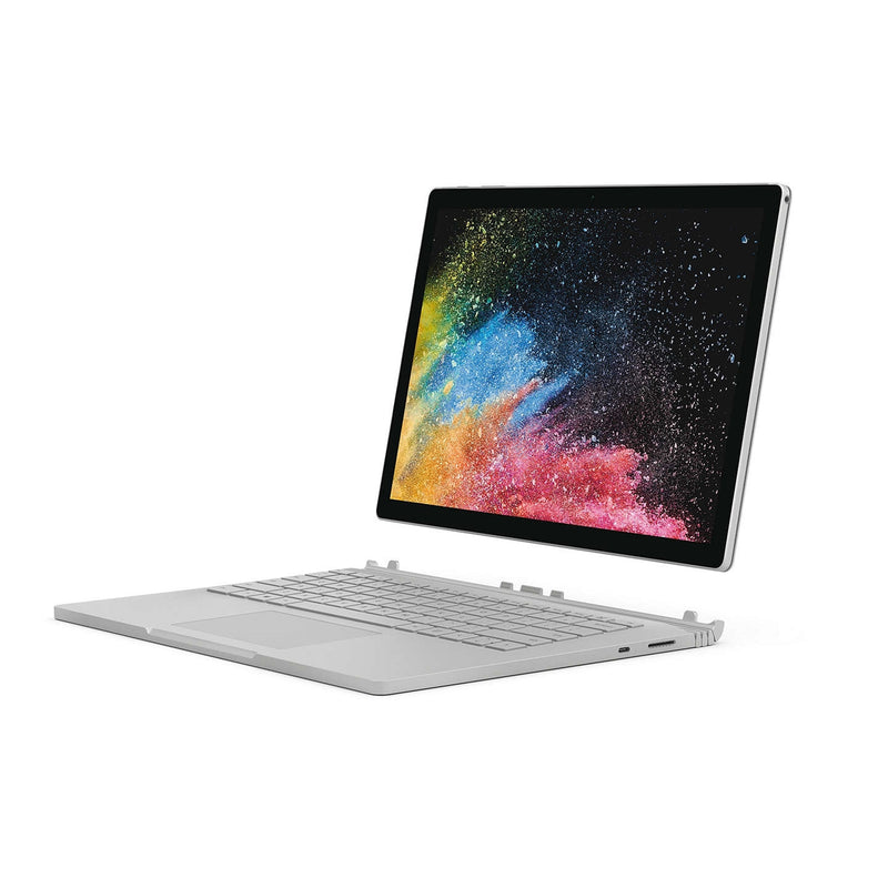 Microsoft Surface Book HMX-00001 13.5" Touch 8GB 256GB SSD Core™ i5-7300U 2.6GHz Win10P, Silver (Refurbished)