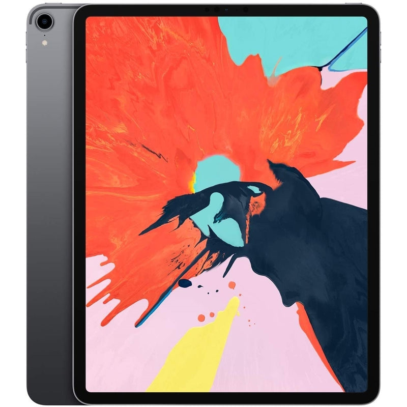 Apple iPad Pro 3rd Gen MTJ02LL/A 12.9" Tablet 256GB WiFi + 4G LTE GSM Unlocked, Space Gray (Refurbished)