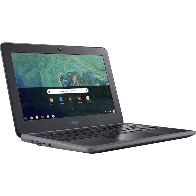 Acer Chromebook NX.GUKAA.001 11.6" 4GB 32GB SSD Celeron® N3350 1.1GHz ChromeOS, Black (Certified Refurbished)