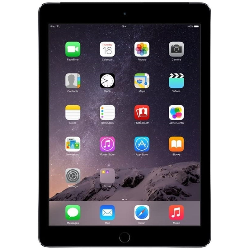 Apple iPad Air 2 NGGX2LL/A 9.7" 16GB WiFi + 4G LTE Unlocked, Space Gray (Certified Refurbished)