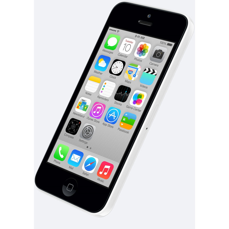 Apple iPhone 5C 8GB 4" 4G LTE T-Mobile, White (Certified Refurbished)