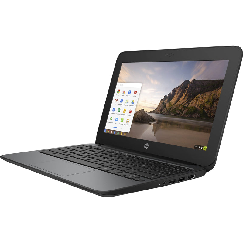 HP Chromebook 11 G4 EE Intel Celeron N2840 X2 2.16GHz 2GB 16GB SSD 11.6", Black (Refurbished)