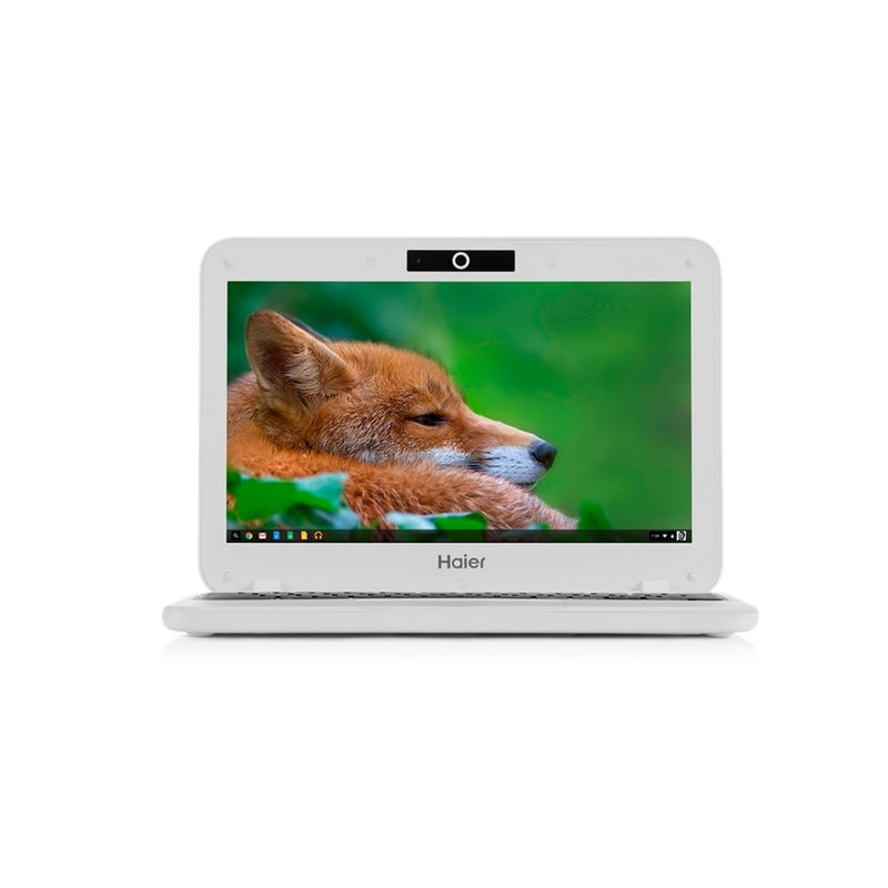 Haier Chromebook 11e 11.6" 2GB 16GB eMMC ARM Cortex A17 1.8GHz, White (Certified Refurbished)