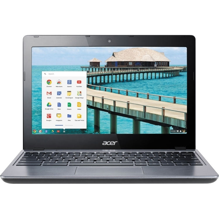 Acer Chromebook NX.SHEAA.007 Intel Celeron 2955U X2 1.4GHz 2GB 32GB SSD 11.6", Gray (Refurbished)