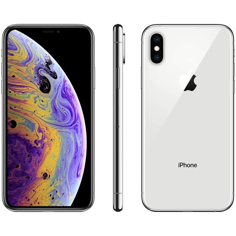 Apple iPhone XS 64GB 5.8" 4G LTE Sprint Only, Silver (Certified Refurbished)