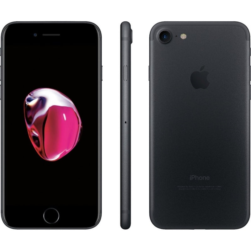Apple iPhone 7 128GB 4G LTE Verizon Unlocked, Black (Refurbished)