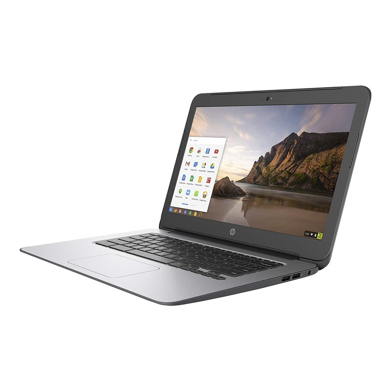 HP Chromebook 14 G4 Intel Celeron N2840 X2 2.16GHz 4GB 16GB, Black/Silver (Certified Refurbished)