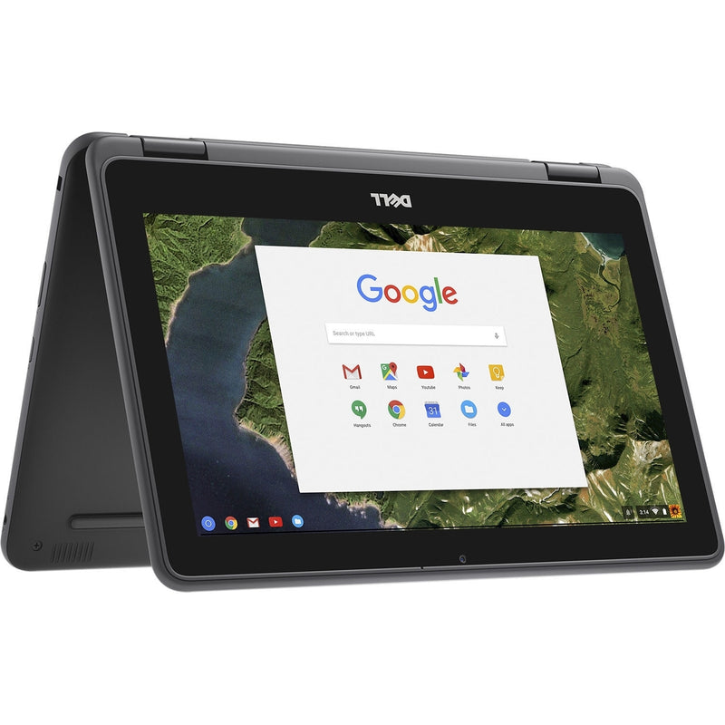 Dell Chromebook 11 3189 Intel Celeron N3060 X2 1.6GHz 4GB 16GB 11.6", Black (Certified Refurbished)