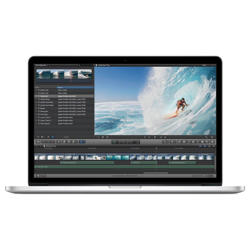 Apple MacBook Pro MC975LL/A Intel Core i7-3615QM X4 2.3GHz 8GB 256GB, Silver (Certified Refurbished)