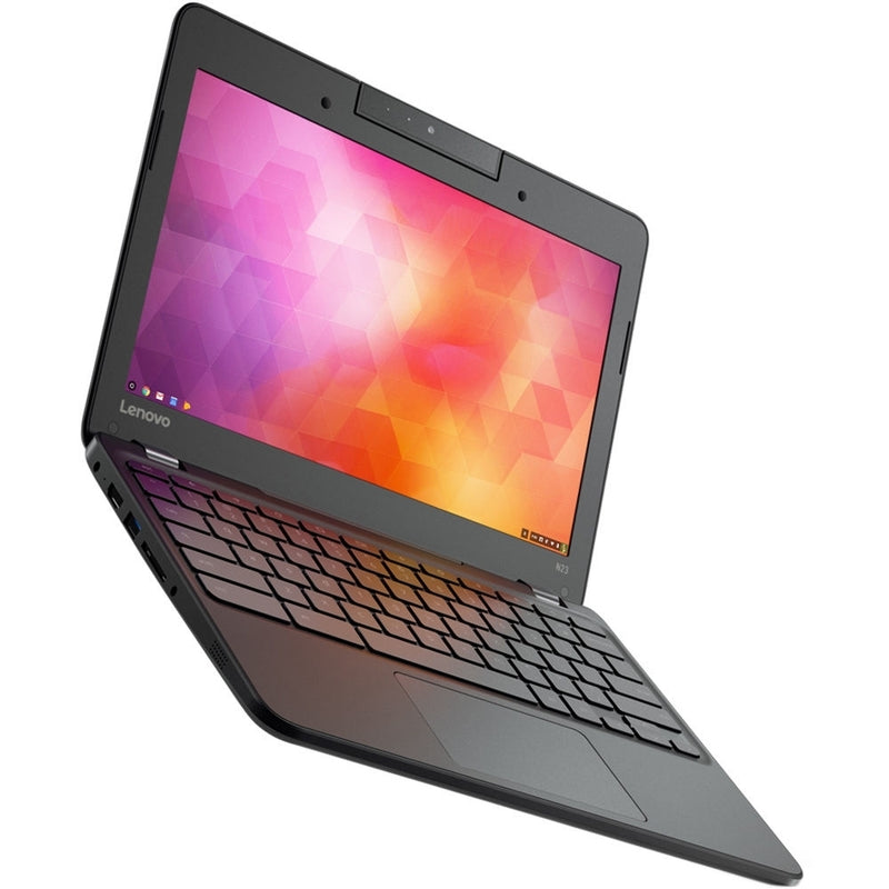 Lenovo Chromebook N23 11.6" Touch 4GB 16GB Intel Celeron N3060 X2 1.6GHz, Black (Refurbished)