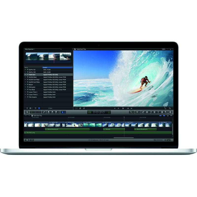 Apple MacBook Pro MD831LL/A 15.4" 16GB 750GB Intel Core i7-3820QM X4 2.7GHz, Silver (Refurbished)