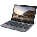 Acer Chromebook NU.SH7AA.007 11.6" 4GB 16GB SSD Celeron® 847 1.1GHz ChromeOS, Gray (Refurbished)