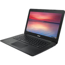 Asus C300SA-DS02 Intel Celeron N3060 X2 1.6GHz 4GB 16GB 13.3", Black (Refurbished)