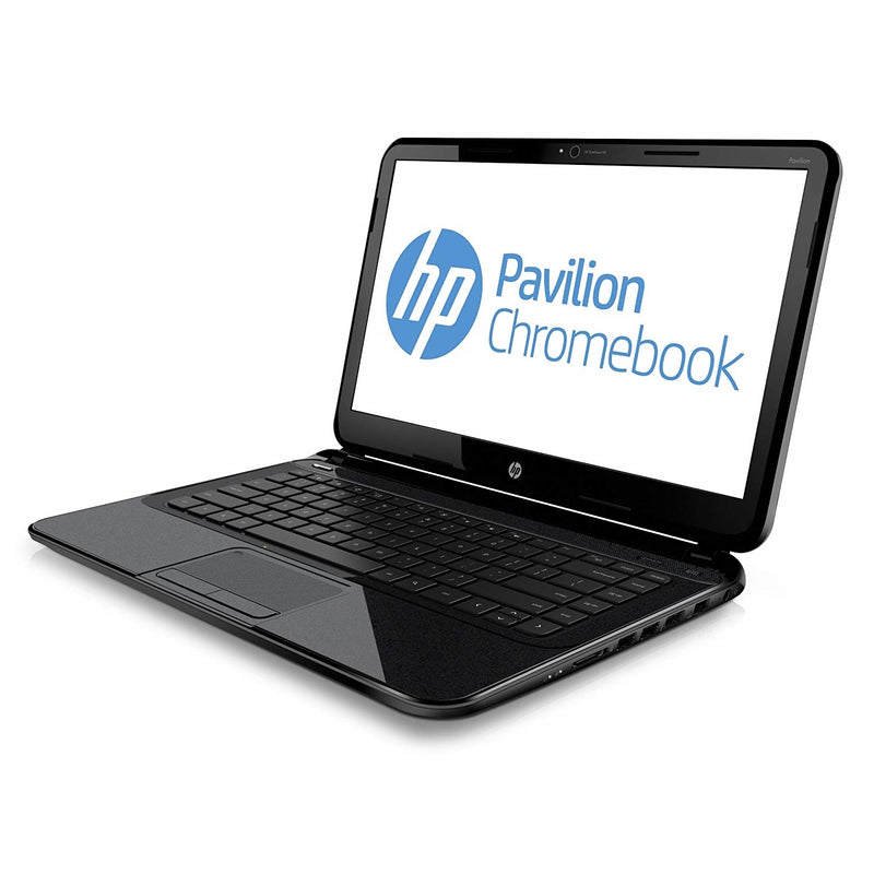 HP Chromebook 14-c050nr Intel Celeron 847 X2 1.1GHz 4GB 16GB SSD 14", Black (Refurbished)