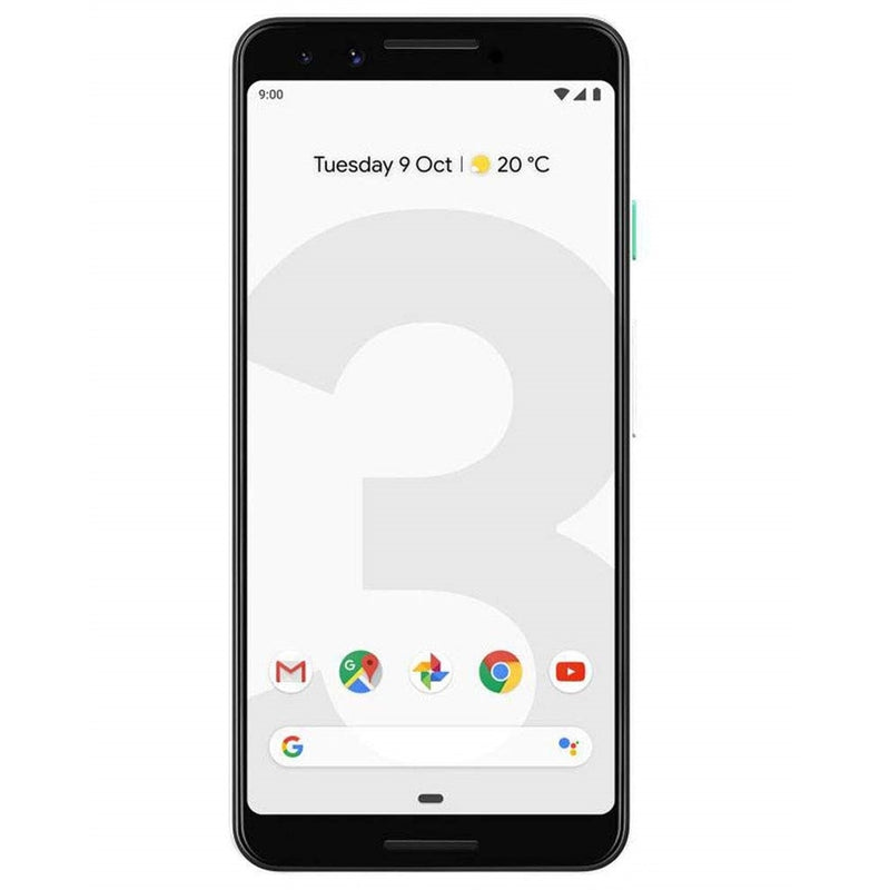 Google Pixel 3 128GB 5.5" 4G LTE Verizon Unlocked, Clearly White (Certified Refurbished)