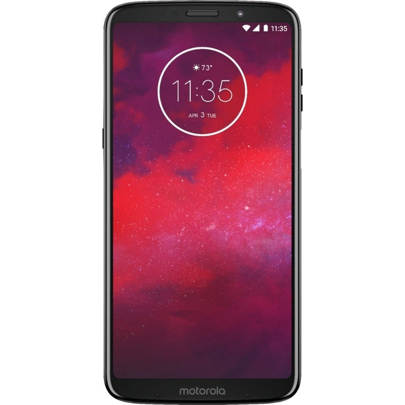 Motorola Moto Z3 64GB 4G LTE Verizon Android, Black (Certified Refurbished)