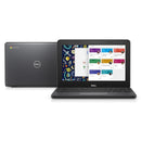 Dell Chromebook 11 5190 11.6" Touch 4GB 32GB Intel Celeron N3350, Black (Certified Refurbished)
