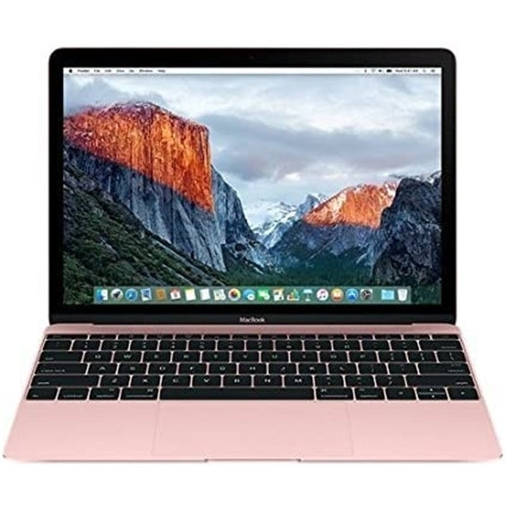 Apple MacBook MLHC2LL/A 12" 8GB 512GB SSD Core™ m5-6Y54 1.2GHz macOS, Gold (Certified Refurbished)