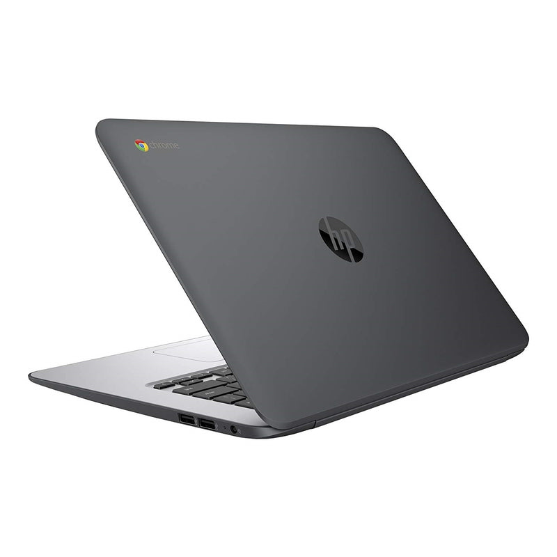 HP Chromebook 14 G4 Intel Celeron N2840 X2 2.16GHz 4GB 16GB SSD 14", Black/Silver (Refurbished)