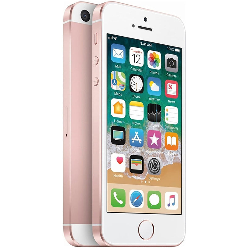 Apple iPhone SE 32GB 4" 4G LTE CDMA Unlocked, Rose Gold (Certified Refurbished)
