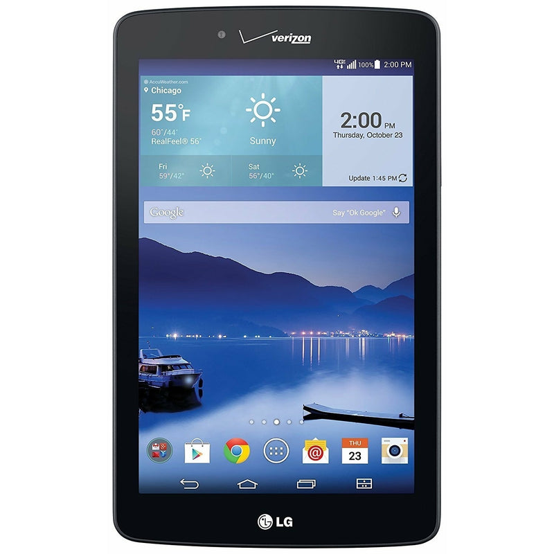 LG G Pad VK810 8.3" Tablet 16GB WiFi Verizon  Qualcomm Snapdragon 800, Black (Certified Refurbished)