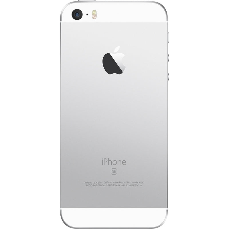 Apple iPhone SE 32GB 4" 4G LTE CDMA Unlocked, Silver (Certified Refurbished)