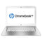 HP Chromebook 14 Intel Celeron 2955U X2 1.4GHz 4GB 16GB SSD 14", White (Refurbished)