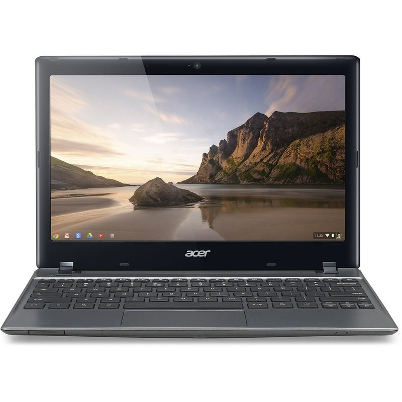 Acer C710-2847 11.6" 2GB 320GB Intel Celeron 847 X2 1.1GHz Chrome OS, Gray (Refurbished)