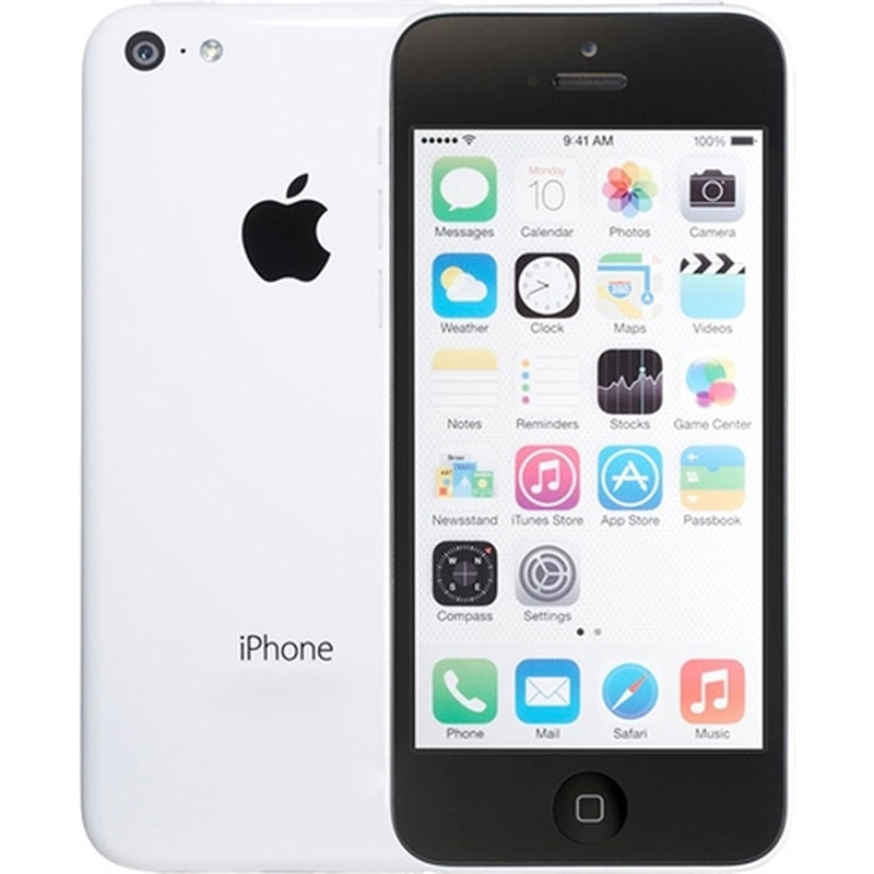Apple iPhone 5C 8GB 4" 4G LTE T-Mobile, White (Certified Refurbished)
