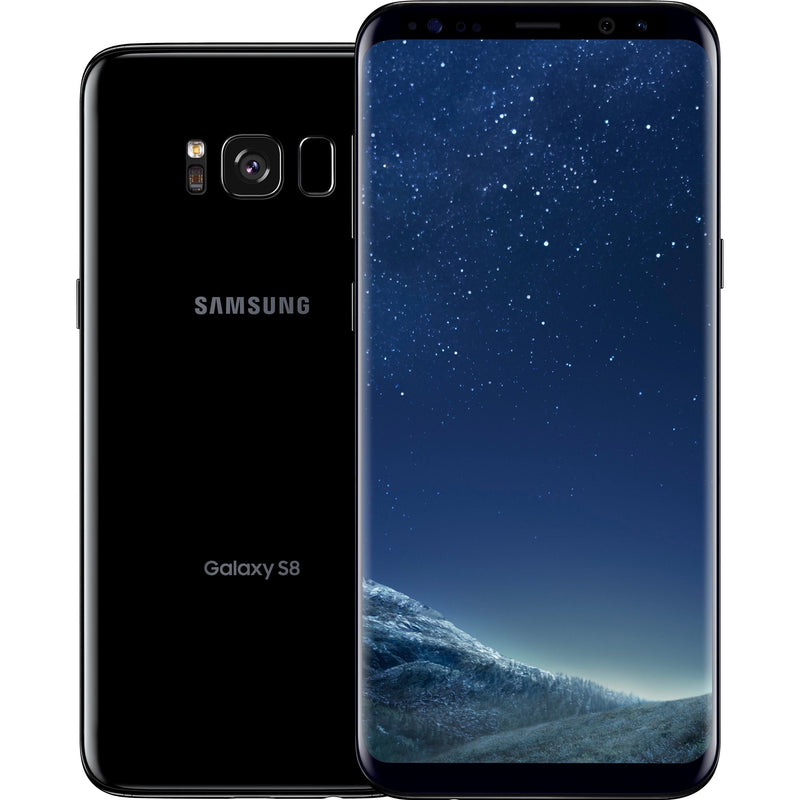 Samsung Galaxy S8+ 64GB 6.2" 4G LTE Unlocked, Midnight Black (Certified Refurbished)