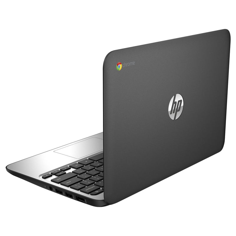 HP Chromebook 11 G3 Intel Celeron N2840 X2 2.16GHz 4GB 16GB 11.6", Black (Refurbished)