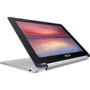 Asus Chromebook Flip C100PA-DB01 10.1" Touch 2GB 16GB Rockchip 3288-C, Silver (Refurbished)
