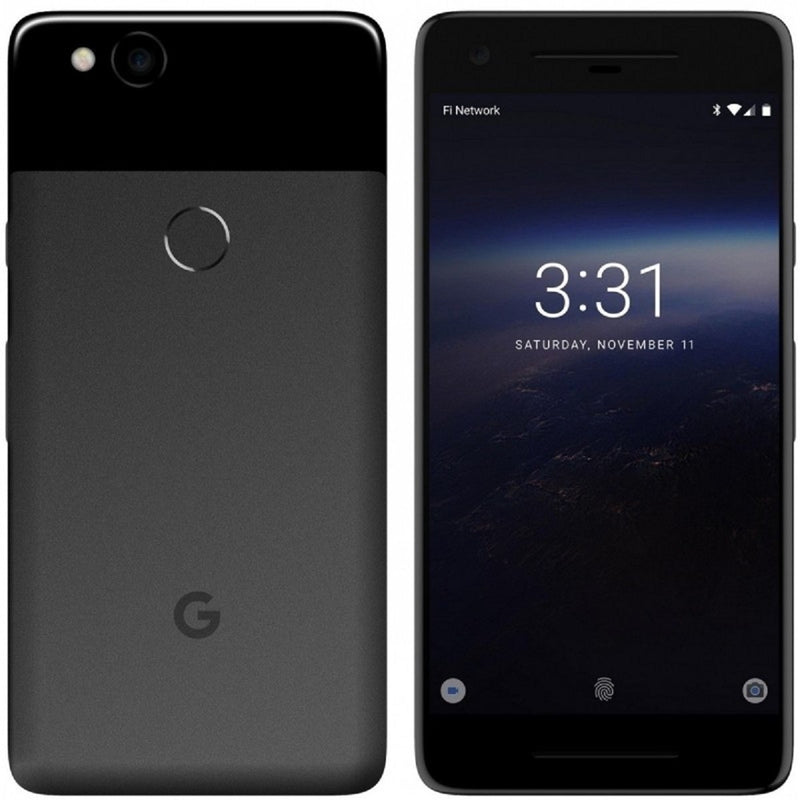 Google Pixel 2 64GB 5.0" 4G LTE Verizon Unlocked, Just Black (Certified Refurbished)