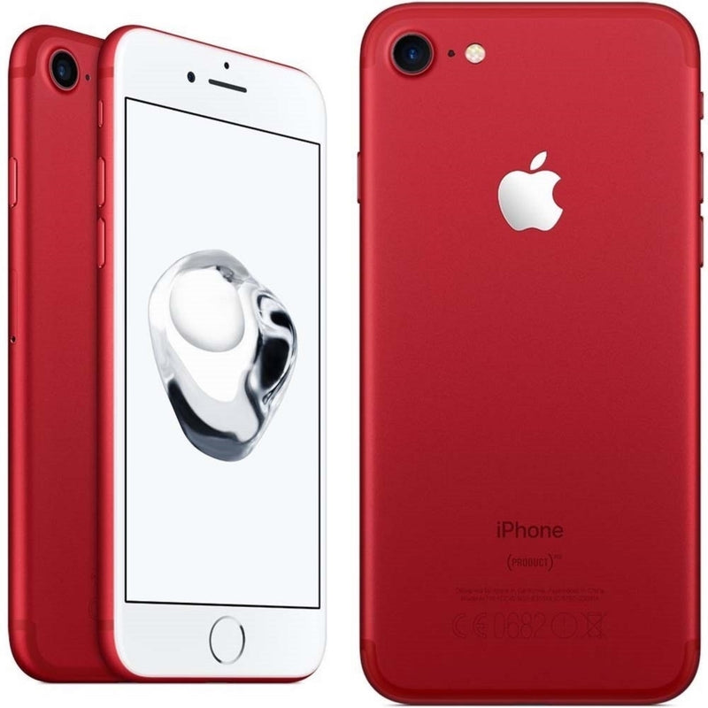 Apple iPhone 7 256GB 4G LTE Verizon Unlocked, Red (Refurbished)