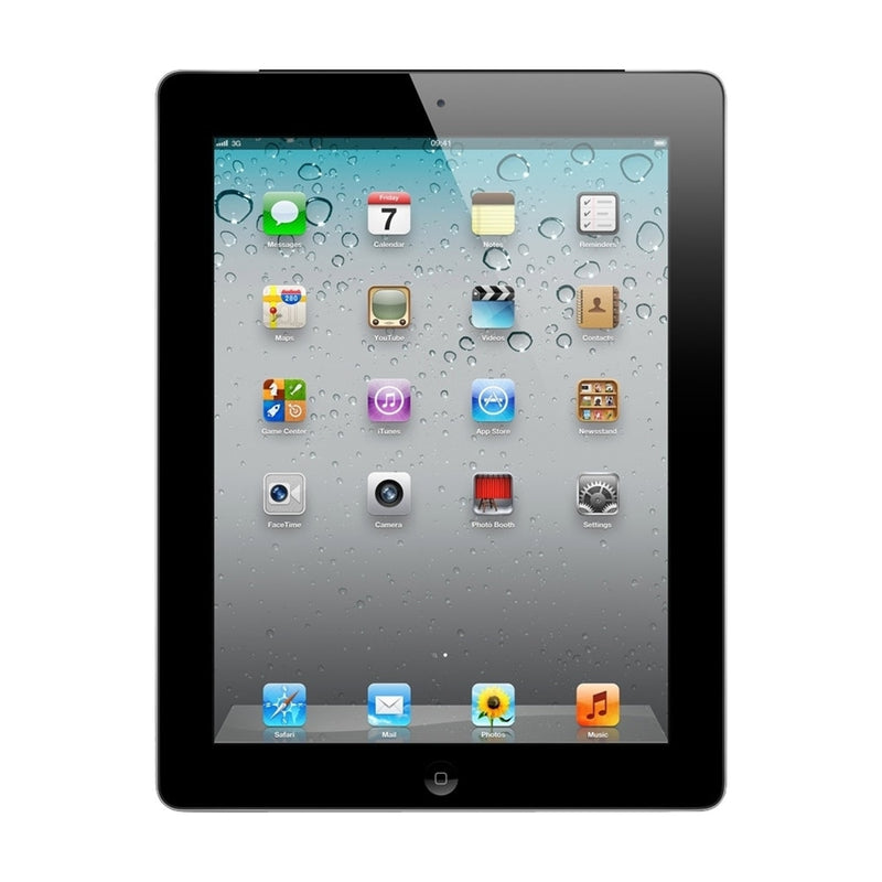 Apple iPad 2 9.7" Tablet 64GB WiFi + 3G Verizon, Black/Silver (Refurbished)