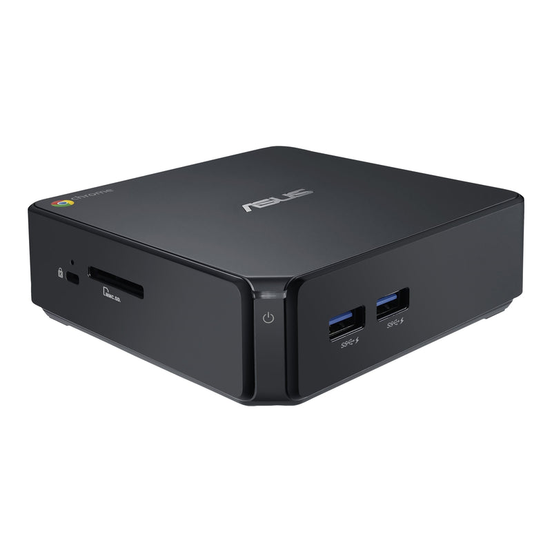 Asus Chromebox CN60 Intel Core i3-4010U X2 1.7GHz 2GB 16GB SSD, Black (Certified Refurbished)